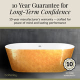 Luxury Modern Freestanding Oval Bath - Choice of Finish & Size