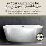 Luxury Modern Freestanding Oval Bath - Choice of Finish & Size
