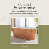 Luxury Modern Freestanding Oval Bath - Choice of Finish & Size