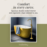 Luxury Modern Freestanding Oval Bath - Choice of Finish & Size