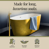 Luxury Modern Freestanding Oval Bath - Choice of Finish & Size