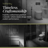 Modern Square Bath Shower Screen - Choice of Style and Finish