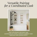 6mm Toughened Safety Glass Round Bath Screen - 1430 x 790mm