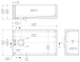 Single Bowl Belfast Kitchen Sink - Multiple Sizes Available