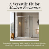 Modern Square Shower Tray, 40mm Profile - Choice of Size and Colour