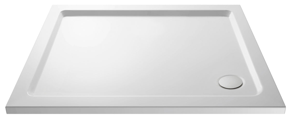 Balterley Shower Tray Modern Rectangular 40mm Profile Slimline, White or Grey - Multiple Sizes Available