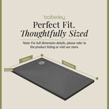 Balterley Shower Tray Modern Rectangular 40mm Profile Slimline, White or Grey - Multiple Sizes Available