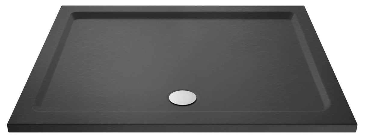 Balterley Shower Tray Modern Rectangular 40mm Profile Slimline, White or Grey - Multiple Sizes Available
