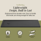 Modern Bathroom 40mm Profile Bath Replacement Shower Tray - 1700 x 700mm