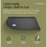 Quadrant Shower Tray, 40mm Profile Design - Choice of Size and Colour