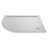 Slip Resistant Slimline Offset Quadrant Shower Tray - Choice of Size and Orientation