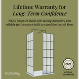 Contemporary 8mm Glass Walk In Wetroom Screens with Matt Black Framed Design and Shower Tray - Choice of Size