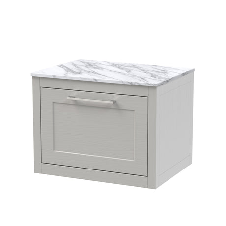 Blithbury Traditional Bathroom Wall Hung Vanity Unit and Worktop - Choice of Size and Colour