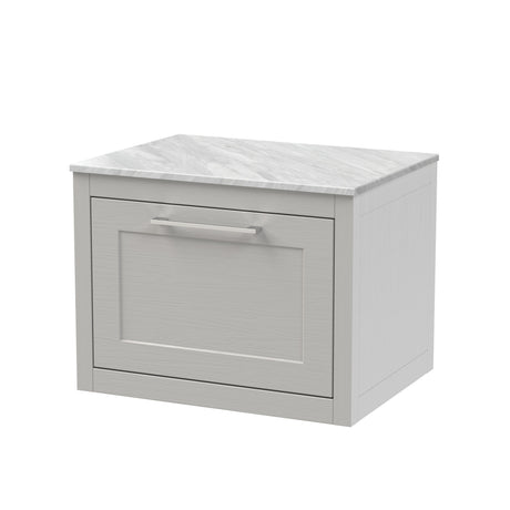 Blithbury Traditional Bathroom Wall Hung Vanity Unit and Worktop - Choice of Size and Colour
