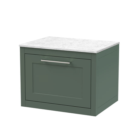 Blithbury Traditional Bathroom Wall Hung Vanity Unit and Worktop - Choice of Size and Colour