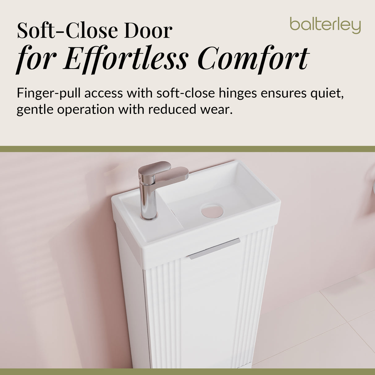 Retro Floor Standing  Bathroom Cloakroom Vanity Basin Unit - Multiple Colours