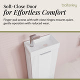 Retro Floor Standing  Bathroom Cloakroom Vanity Basin Unit - Multiple Colours