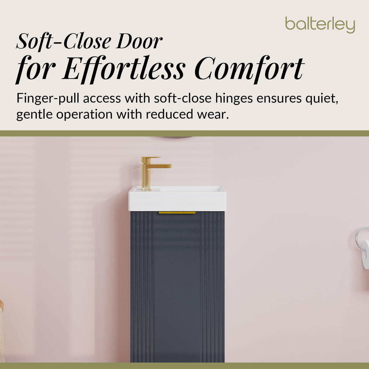 Retro Floor Standing  Bathroom Cloakroom Vanity Basin Unit - Multiple Colours