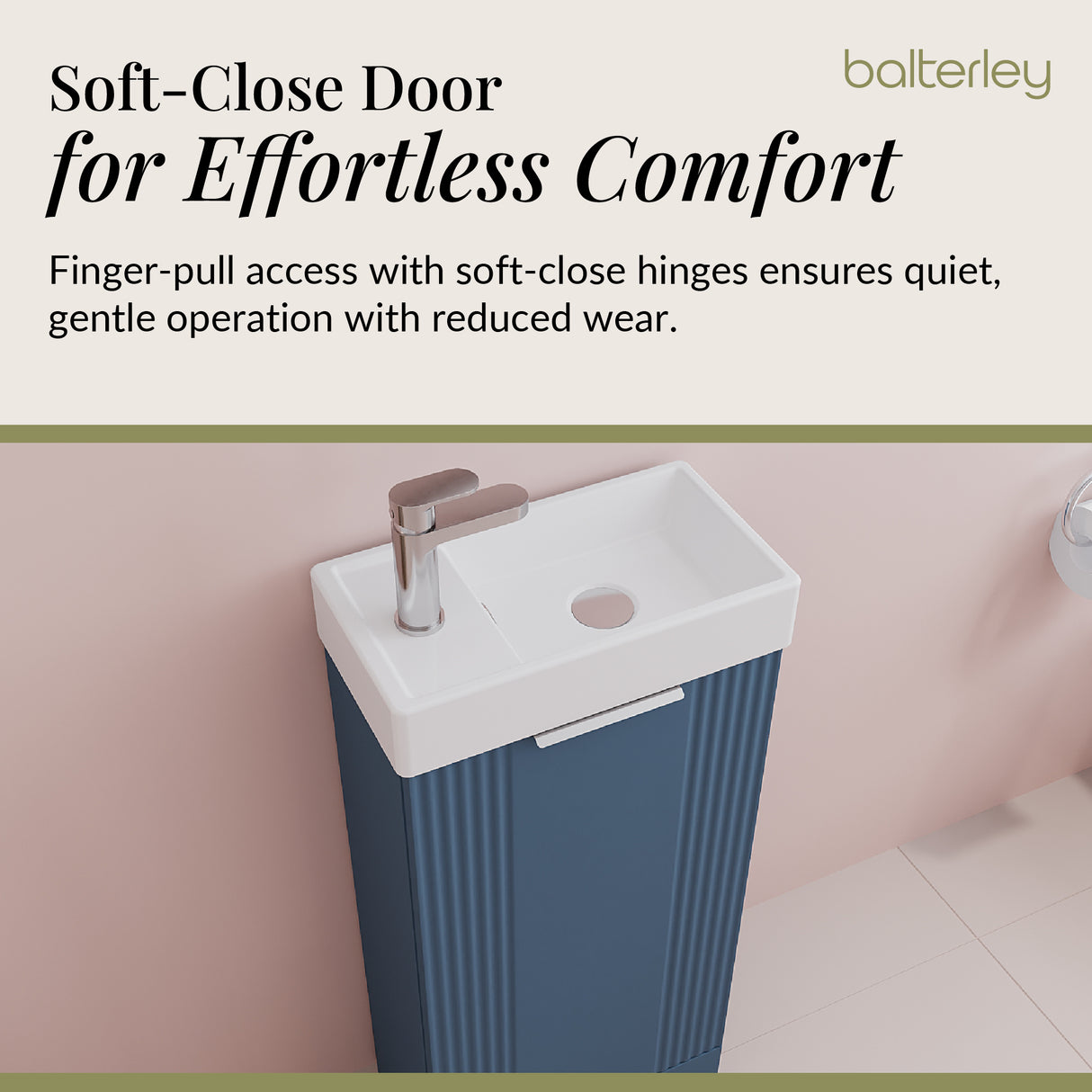 Retro Floor Standing  Bathroom Cloakroom Vanity Basin Unit - Multiple Colours