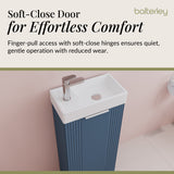 Retro Floor Standing  Bathroom Cloakroom Vanity Basin Unit - Multiple Colours