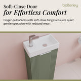 Retro Floor Standing  Bathroom Cloakroom Vanity Basin Unit - Multiple Colours