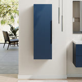 Fluted Tall Bathroom Unit, 400mm, Multiple Colours and Handle Options