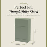 Fluted Front Floor Standing WC Unit, 500mm, Choice of Colour