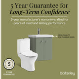 Curve Cloakroom Set - Wall Hung Vanity Basin Unit, Toilet and Mono Basin Mixer Tap