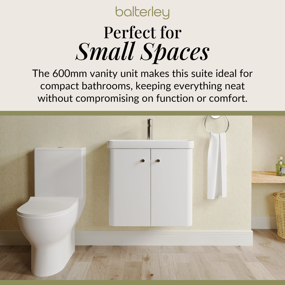 Curve Cloakroom Set - Wall Hung Vanity Basin Unit, Toilet and Mono Basin Mixer Tap