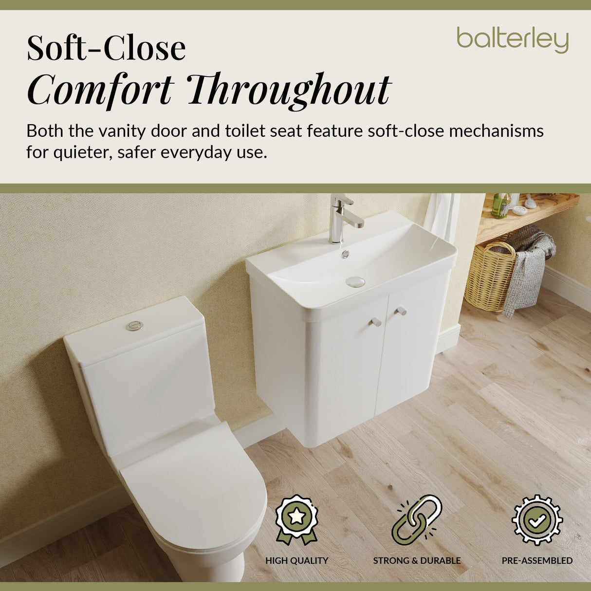 Curve Cloakroom Set - Wall Hung Vanity Basin Unit, Toilet and Mono Basin Mixer Tap