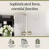 3 in 1 Boiling Water Tap Kit - Instant Hot Water Tap with Dual Lever Handles,Tank and Filter in a range of finishes