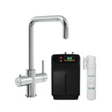 3 in 1 Boiling Water Tap Kit - Instant Hot Water Tap with Dual Lever Handles,Tank and Filter in a range of finishes