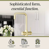 3 in 1 Boiling Water Tap Kit - Instant Hot Water Tap with Dual Lever Handles,Tank and Filter in a range of finishes