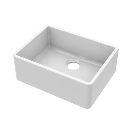 Single Bowl Butler Fireclay Kitchen Sink - 595mm - Multiple Colours