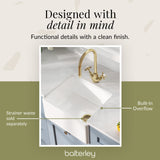 Single Bowl Belfast Kitchen Sink with Overflow