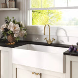 Single Bowl Fireclay Ceramic Belfast Kitchen Sink - Multiple Sizes Available