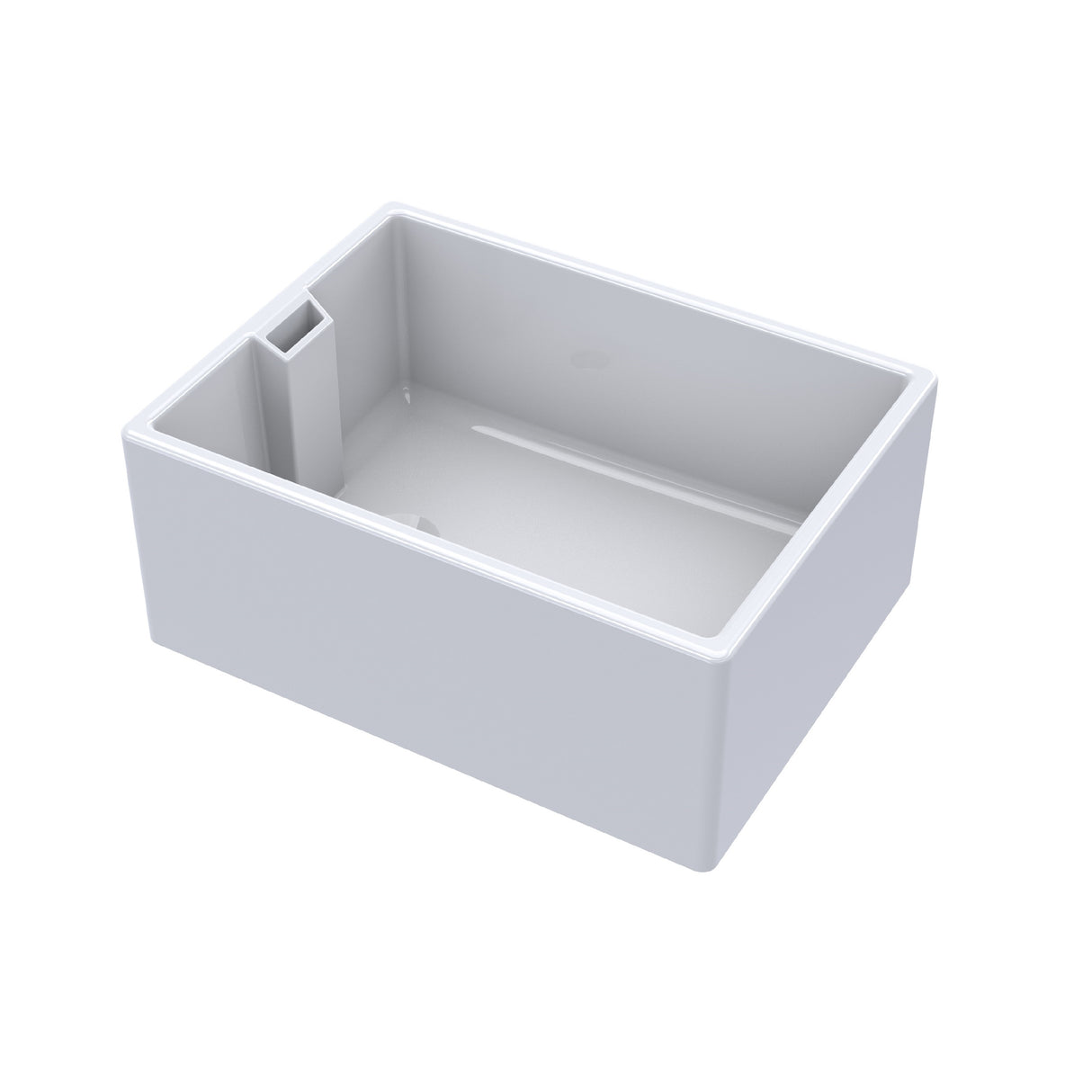 Single Bowl Fireclay Ceramic Belfast Kitchen Sink with Overflow