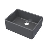 Single Bowl Butler Fireclay Kitchen Sink - 595mm - Multiple Colours