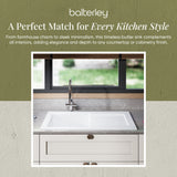 101cm Inset Counter Top Fireclay Ceramic Kitchen Sink - Multiple Options Available