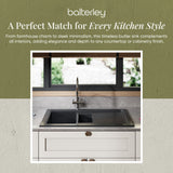 101cm Inset Counter Top Fireclay Ceramic Kitchen Sink - Multiple Options Available