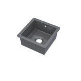 Fireclay Single Bowl Undermount Kitchen Sink with Overflow - 457mm - Multiple Colours