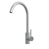 Modern Round Kitchen Sink Mixer Tap Single Lever, Top-Fix Installation – 355 x 90 x 245 mm, Choice of Colour