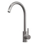 Modern Round Kitchen Sink Mixer Tap Single Lever, Top-Fix Installation – 355 x 90 x 245 mm, Choice of Colour