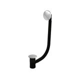 Modern Round Bathroom Click-Clack Bath Waste, Top Fix Installation – 98 x 70 x 550 mm, Choice of Colour