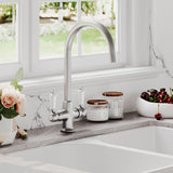 Traditional Mono Mixer Kitchen Tap - Multiple Handle and Finish Options Available