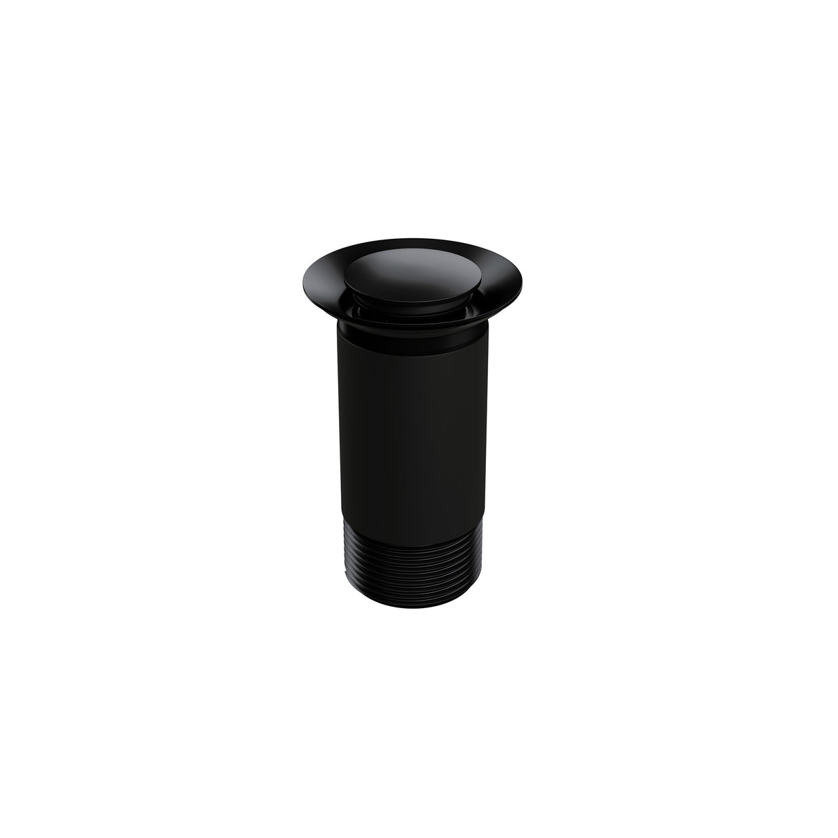 Modern Round Bathroom Click-Clack Unslotted Basin Waste without Overflow, Top Fix Installation – 103 x 60 x 104 mm, Choice of Colour