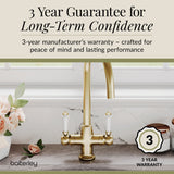 Traditional Mono Mixer Kitchen Tap - Multiple Handle and Finish Options Available