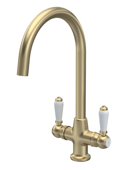 Traditional Mono Mixer Kitchen Tap - Multiple Handle and Finish Options Available