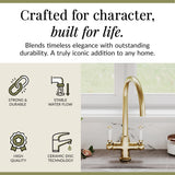 Traditional Mono Mixer Kitchen Tap - Multiple Handle and Finish Options Available