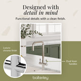 Kuma Kitchen Mono Mixer Tap - Multiple Handles and Finishes Available